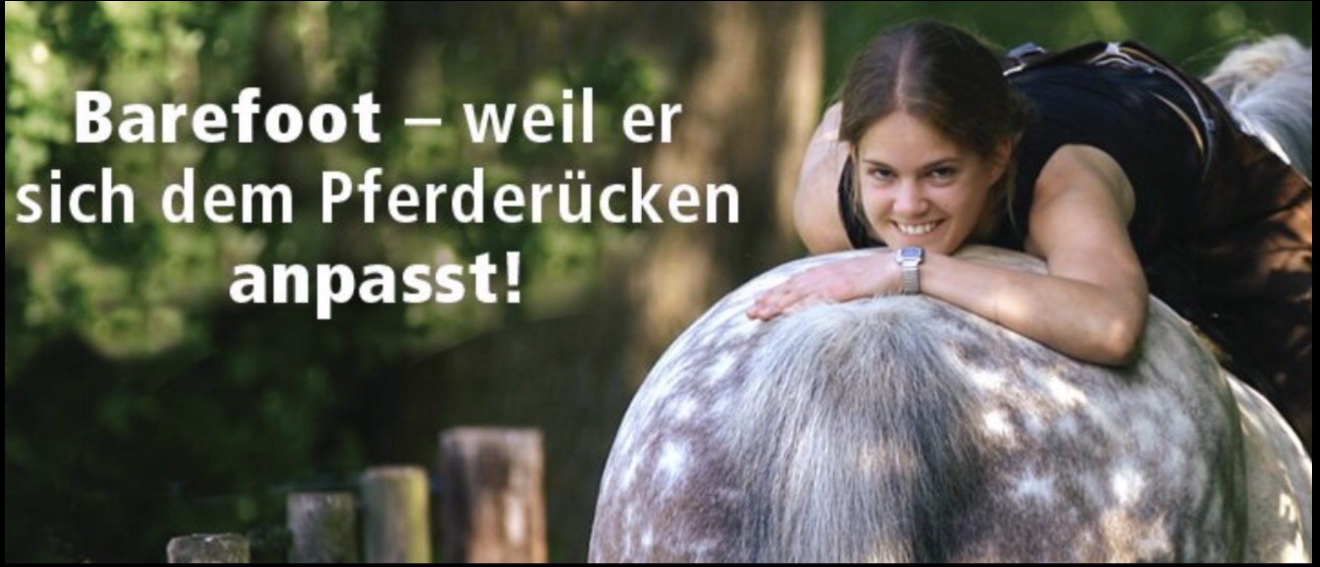 Barefoot Sattel – physiologisches, baumloses Sattelsystem mit Wirbelsäulenfreiheit
